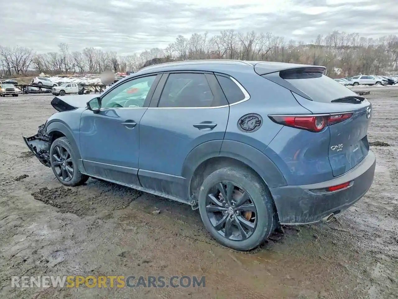 2 fotografías del automóvil dañado 3MVDMBCM3PM514477 MAZDA CX30 2023