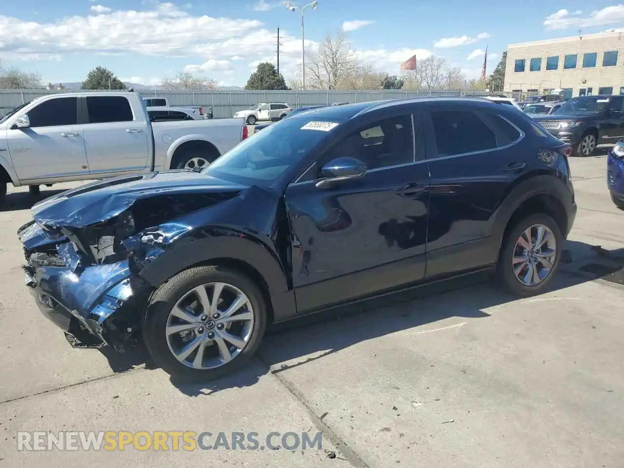 1 Photograph of a damaged car 3MVDMBCM3PM554378 MAZDA CX30 2023