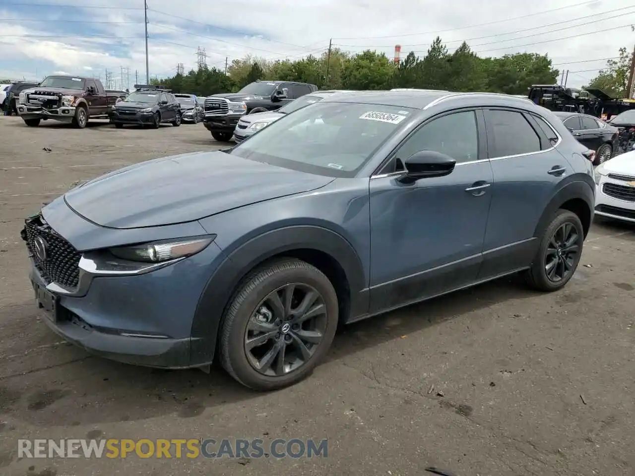 1 Photograph of a damaged car 3MVDMBCM7PM570969 MAZDA CX30 2023
