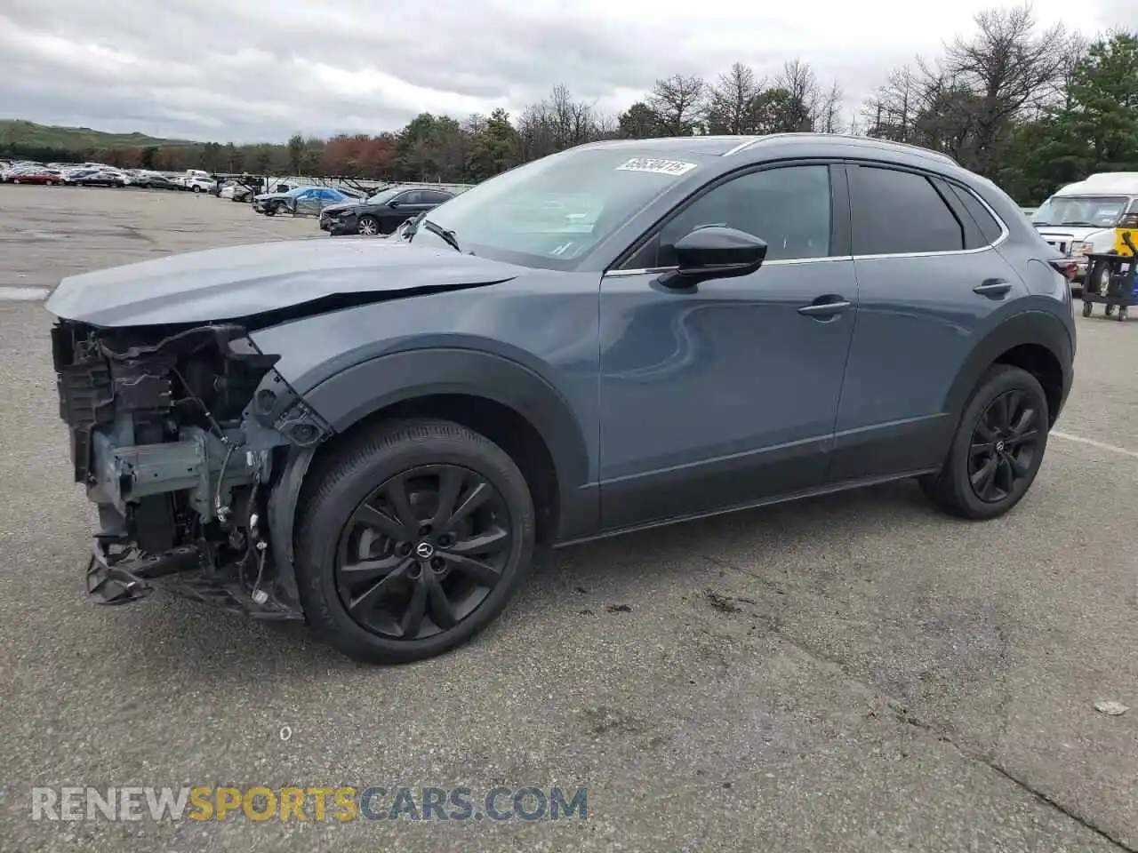 1 Photograph of a damaged car 3MVDMBCM8PM510182 MAZDA CX30 2023
