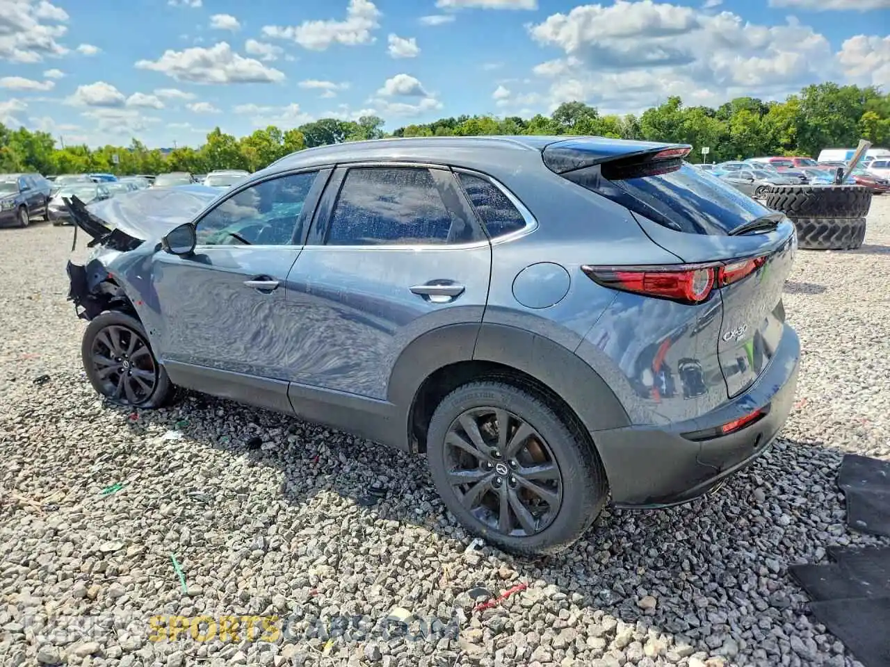 2 Фотография поврежденного автомобиля 3MVDMBCM8PM527080 MAZDA CX30 2023