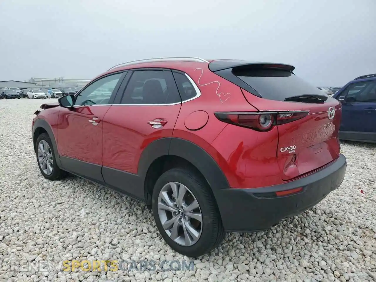 2 Photograph of a damaged car 3MVDMBCM8PM576604 MAZDA CX30 2023