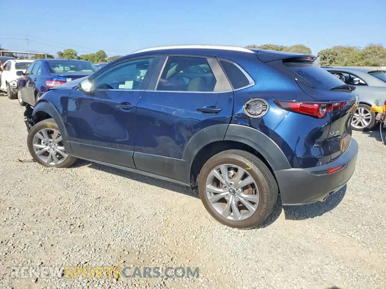 2 Photograph of a damaged car 3MVDMBCMXPM522107 MAZDA CX30 2023
