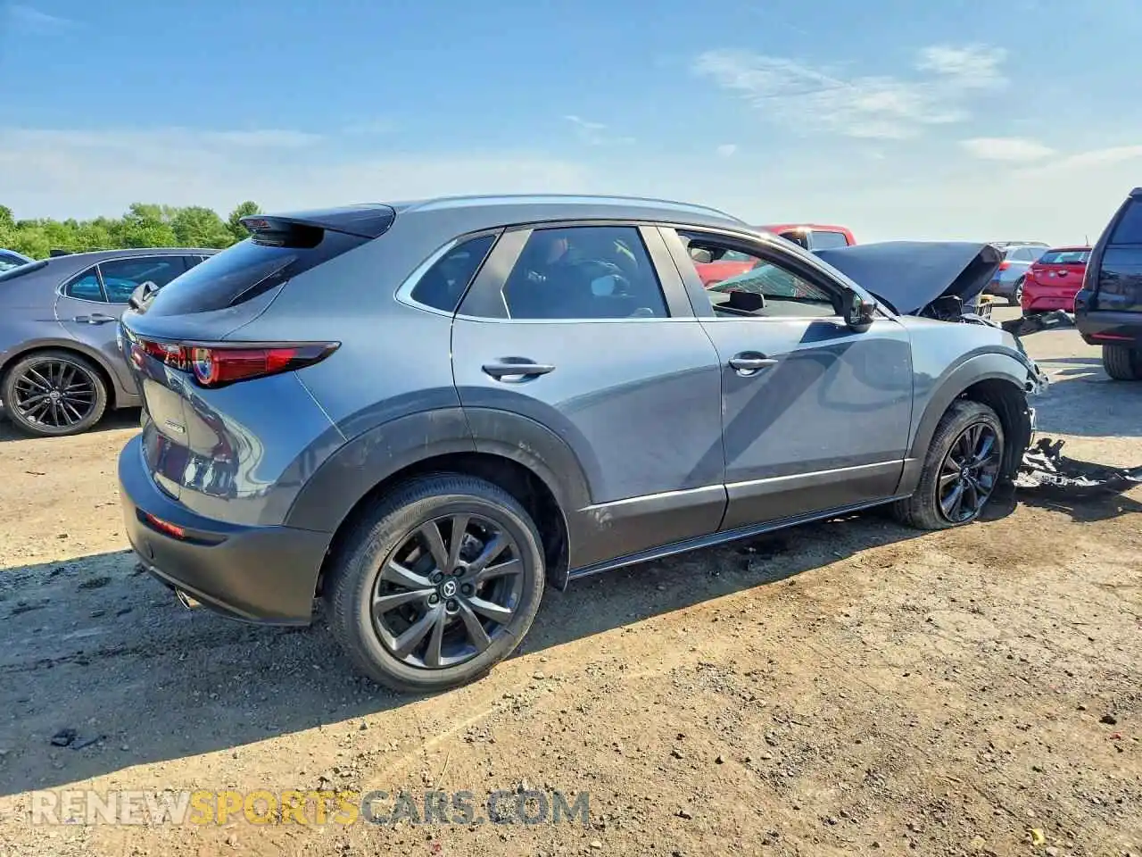 3 Photograph of a damaged car 3MVDMBCMXPM578984 MAZDA CX30 2023
