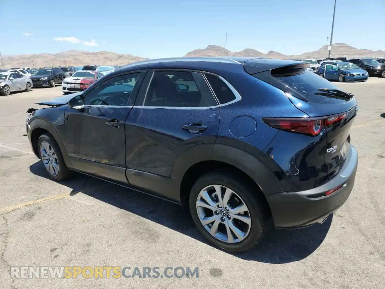 2 Photograph of a damaged car 3MVDMBCMXPM581271 MAZDA CX30 2023