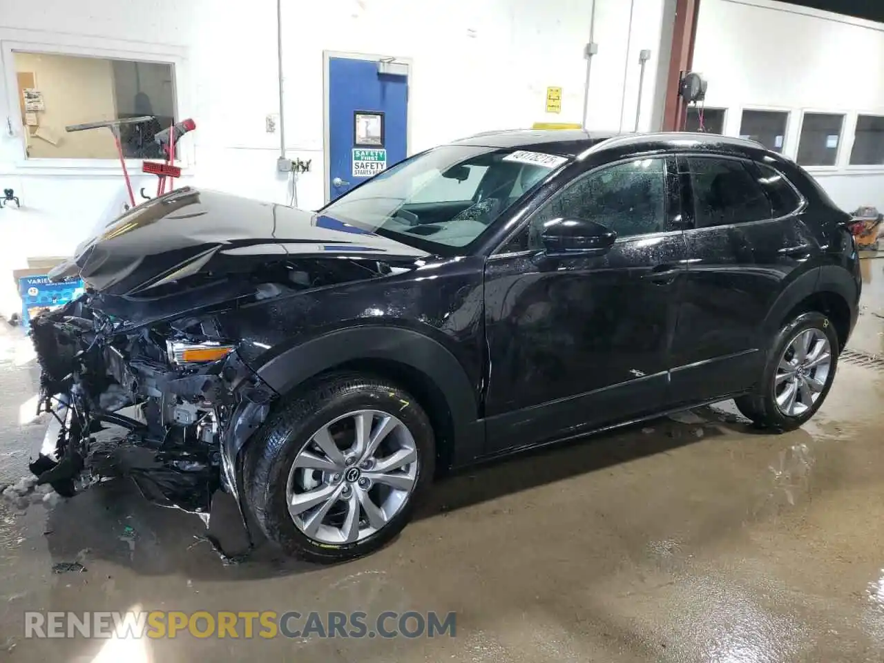 1 Photograph of a damaged car 3MVDMBDM0PM520591 MAZDA CX30 2023