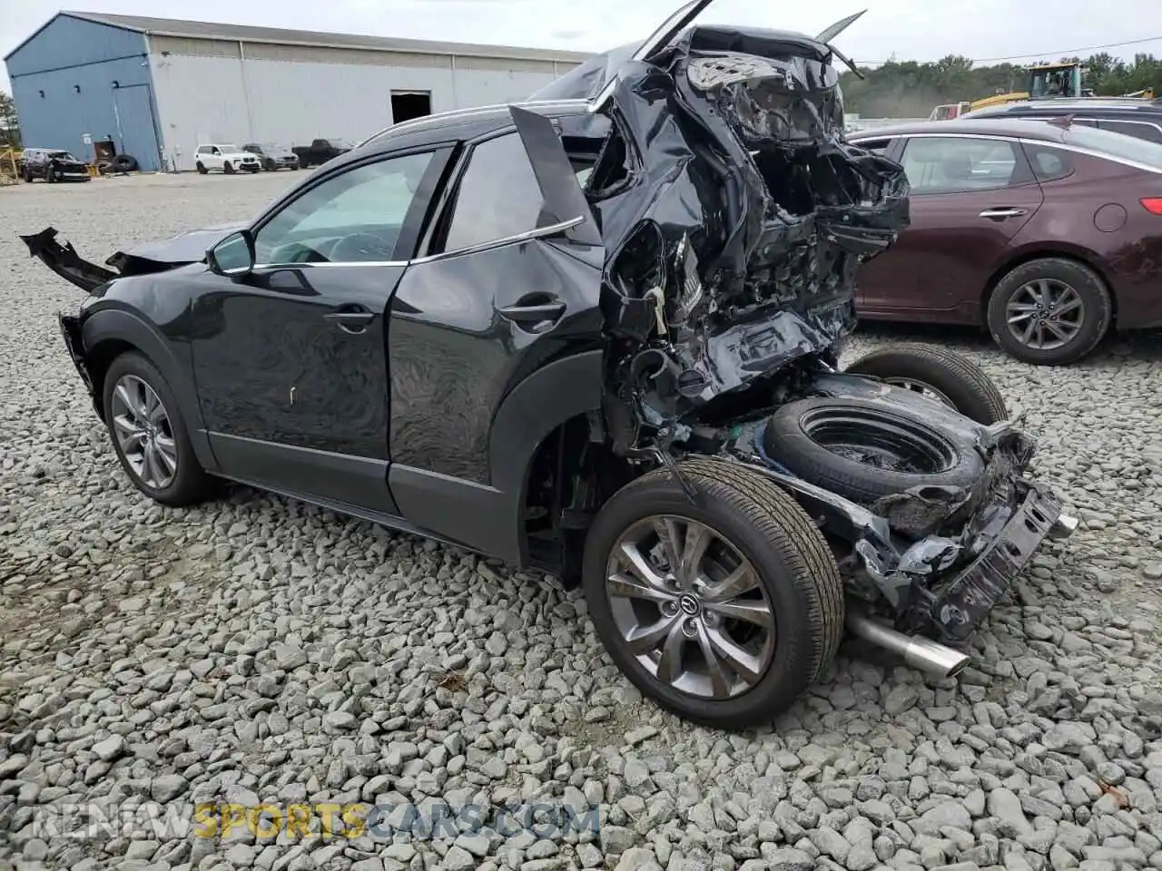 2 Photograph of a damaged car 3MVDMBDM0PM541683 MAZDA CX30 2023
