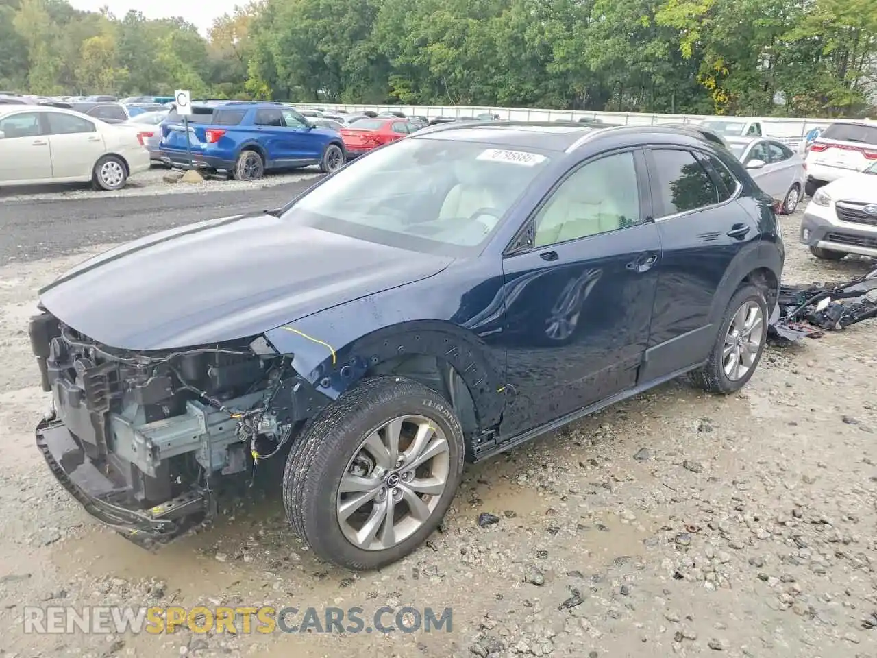 1 Photograph of a damaged car 3MVDMBDM1PM518719 MAZDA CX30 2023