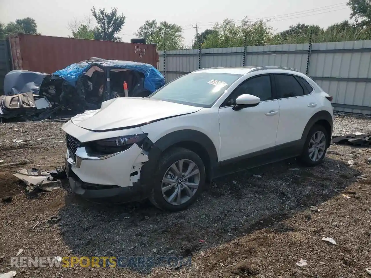 1 Photograph of a damaged car 3MVDMBDM1PM544088 MAZDA CX30 2023