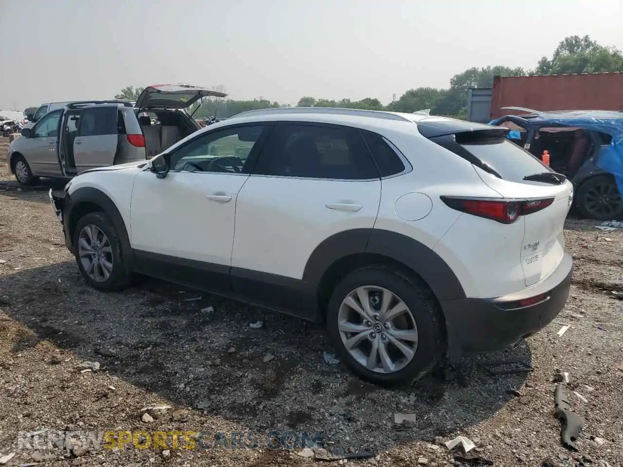 2 Photograph of a damaged car 3MVDMBDM1PM544088 MAZDA CX30 2023