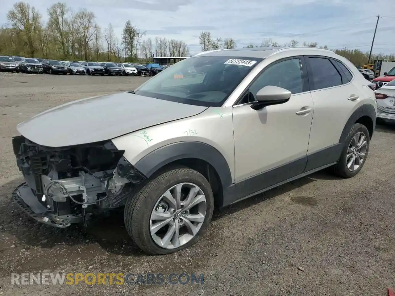 1 Photograph of a damaged car 3MVDMBDM2PM501668 MAZDA CX30 2023