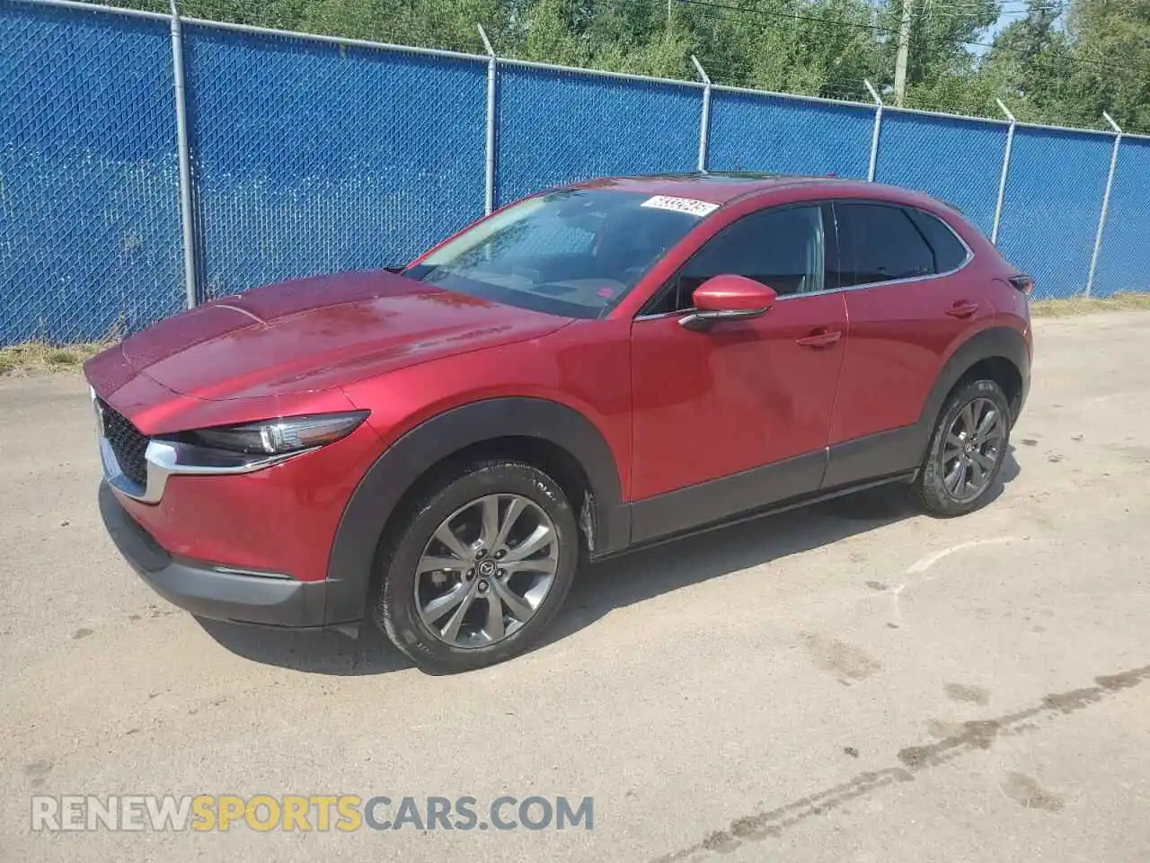 1 Photograph of a damaged car 3MVDMBDM3PM538308 MAZDA CX30 2023