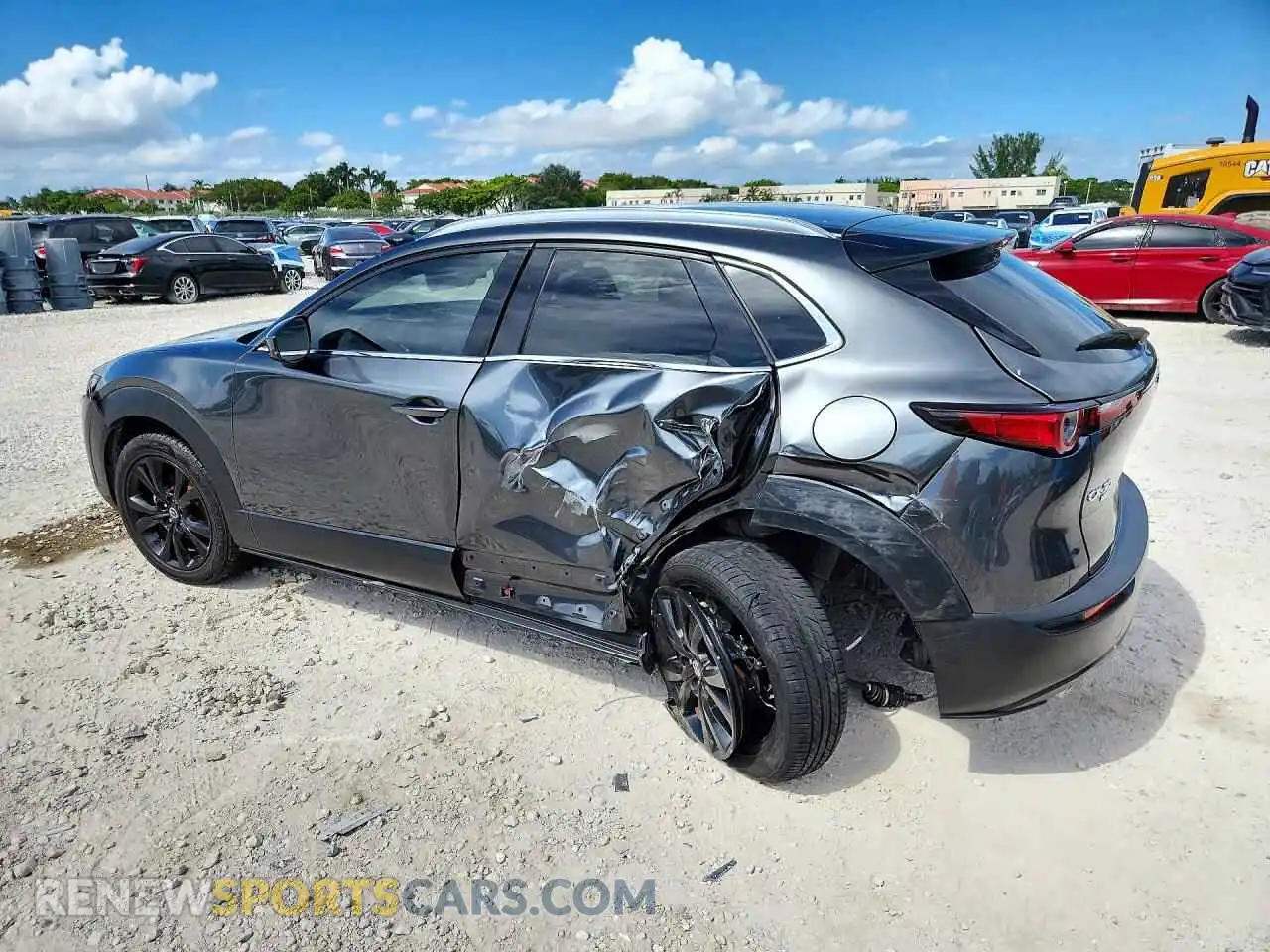 2 Photograph of a damaged car 3MVDMBDM6PM511085 MAZDA CX30 2023