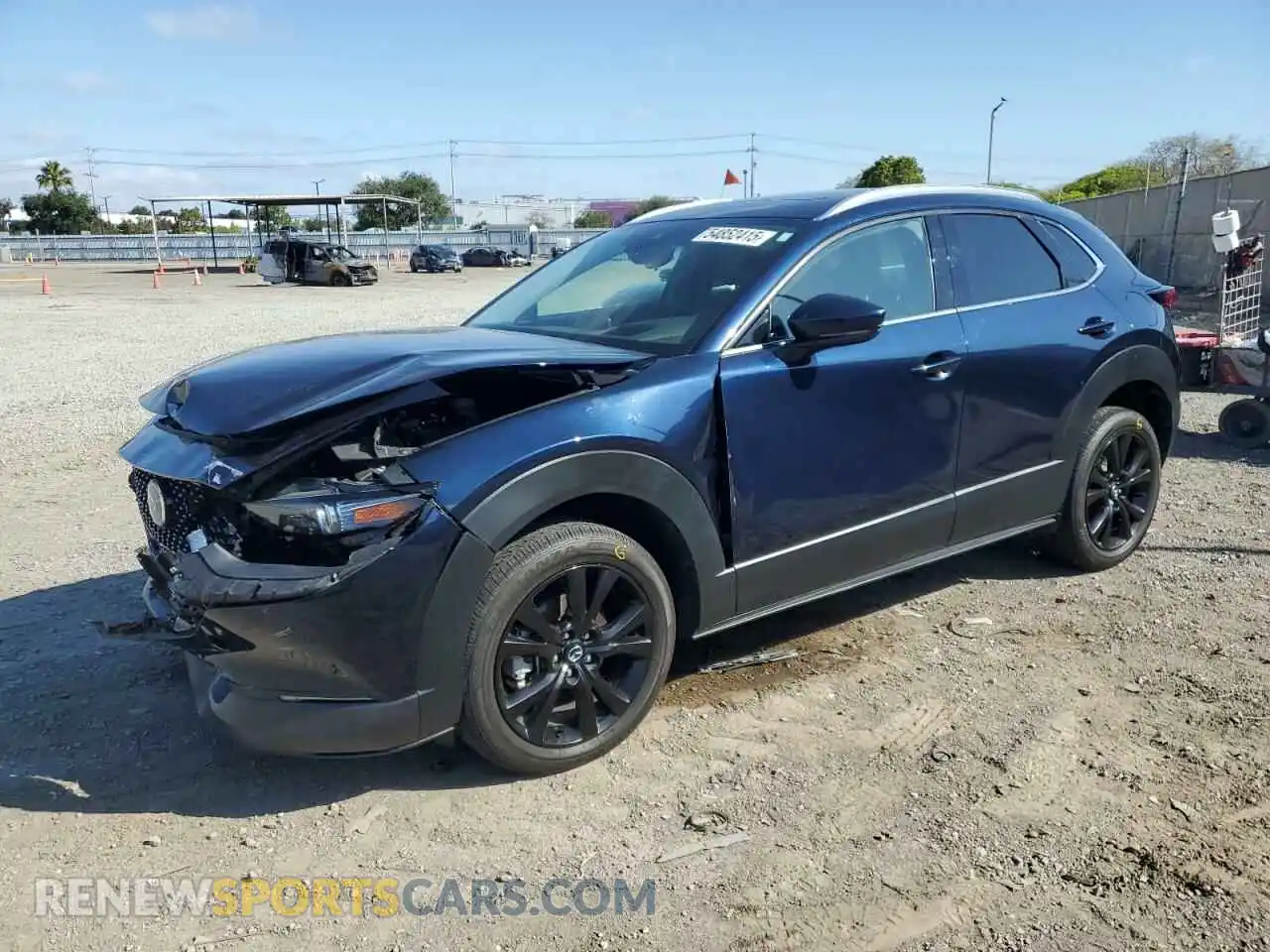 1 Photograph of a damaged car 3MVDMBDM7PM543849 MAZDA CX30 2023