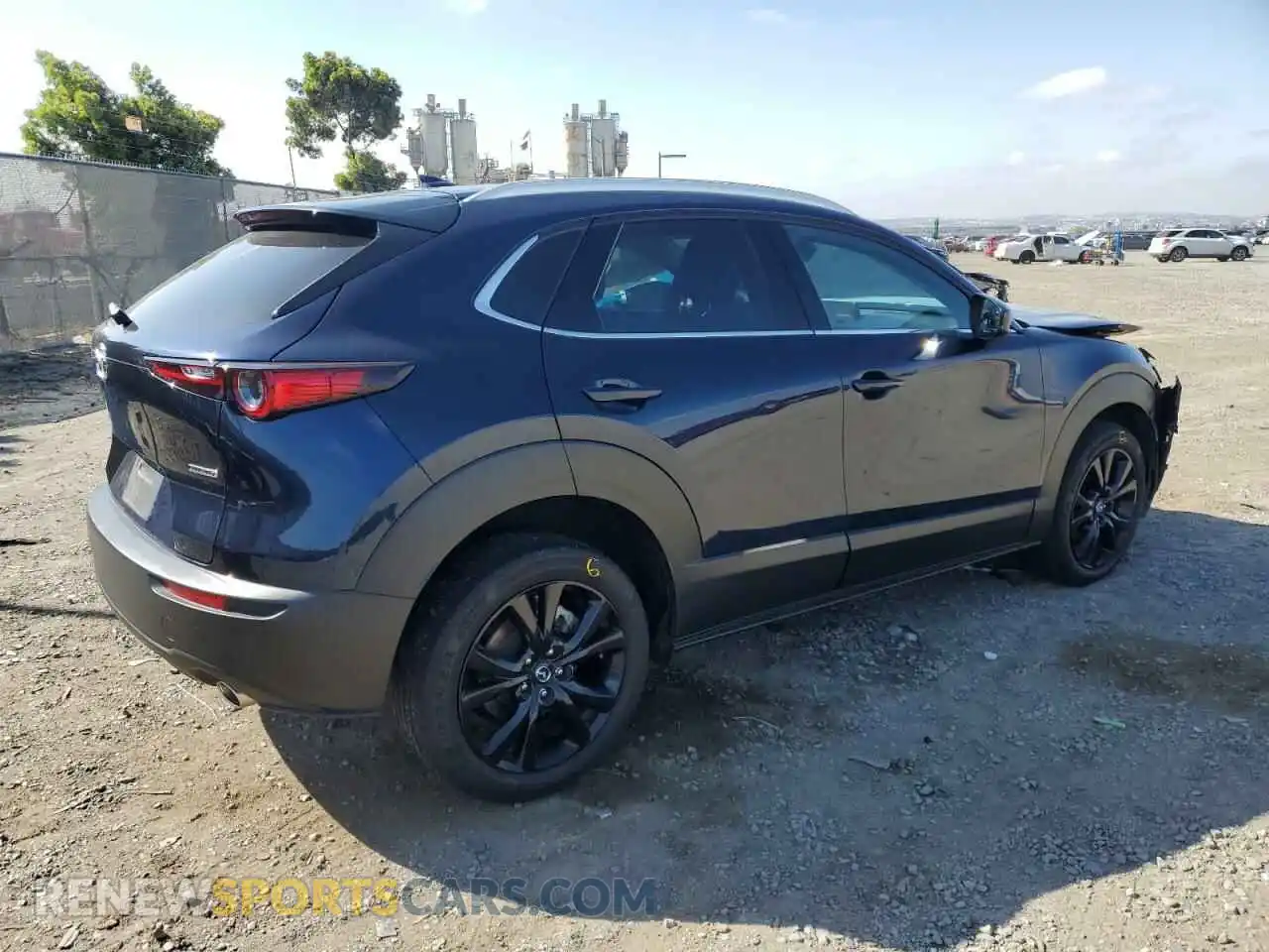 3 Photograph of a damaged car 3MVDMBDM7PM543849 MAZDA CX30 2023