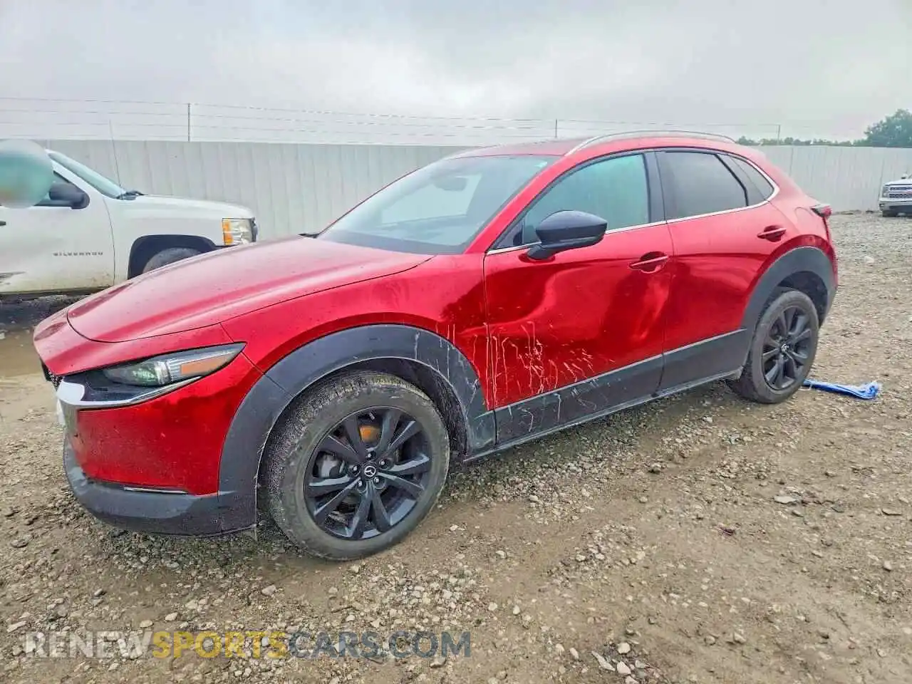 1 Photograph of a damaged car 3MVDMBEY8PM583701 MAZDA CX30 2023