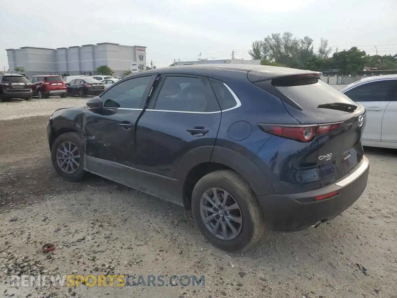 2 Photograph of a damaged car 3MVDMBAM1RM635188 MAZDA CX30 2024