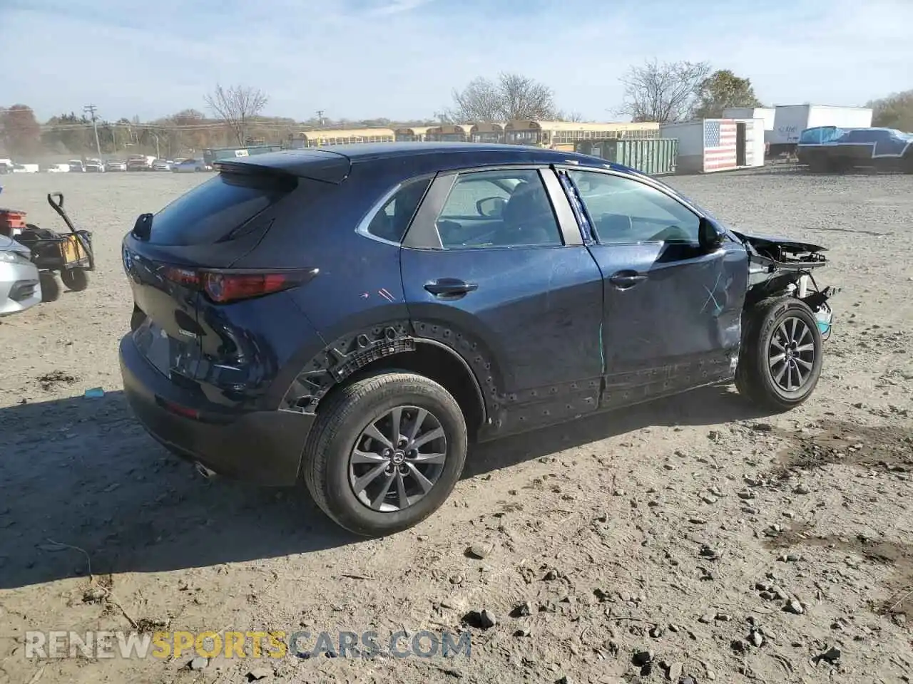 3 Photograph of a damaged car 3MVDMBAM1RM641458 MAZDA CX30 2024