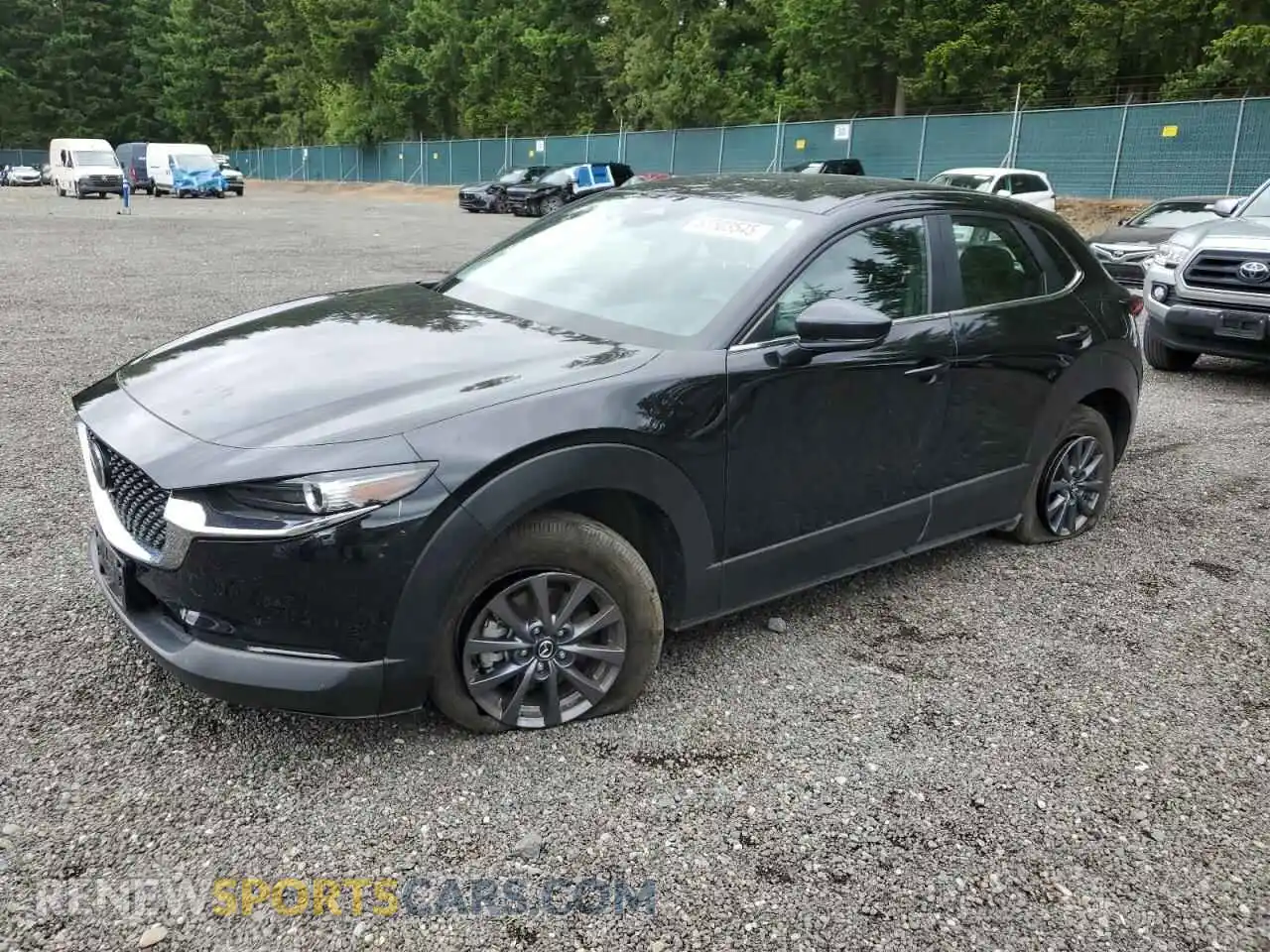 1 Photograph of a damaged car 3MVDMBAM1RM653870 MAZDA CX30 2024