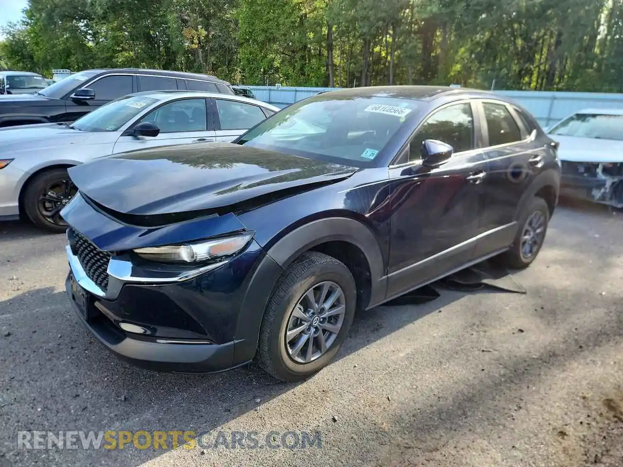1 Photograph of a damaged car 3MVDMBAM5RM690579 MAZDA CX30 2024