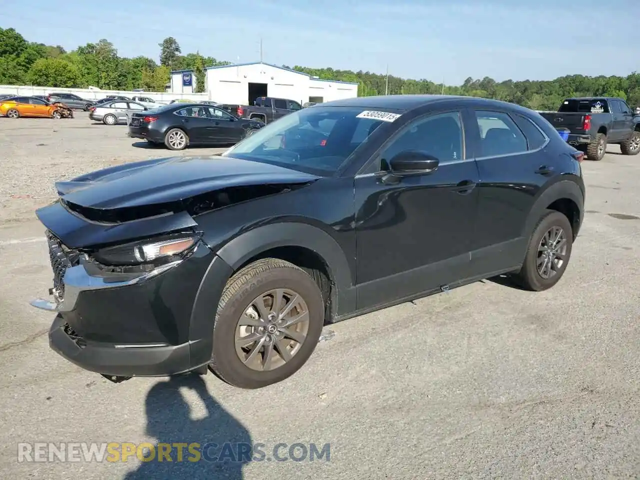 1 Photograph of a damaged car 3MVDMBAM9RM665667 MAZDA CX30 2024