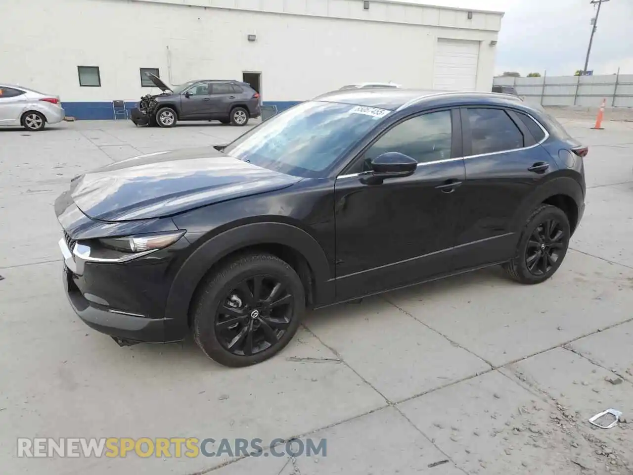1 Photograph of a damaged car 3MVDMBBM0RM608224 MAZDA CX30 2024