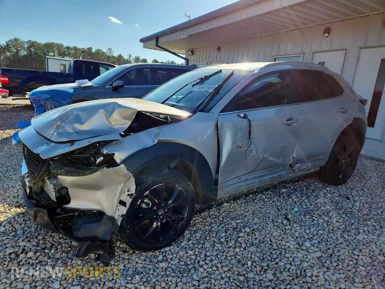 1 Photograph of a damaged car 3MVDMBBM0RM646911 MAZDA CX30 2024