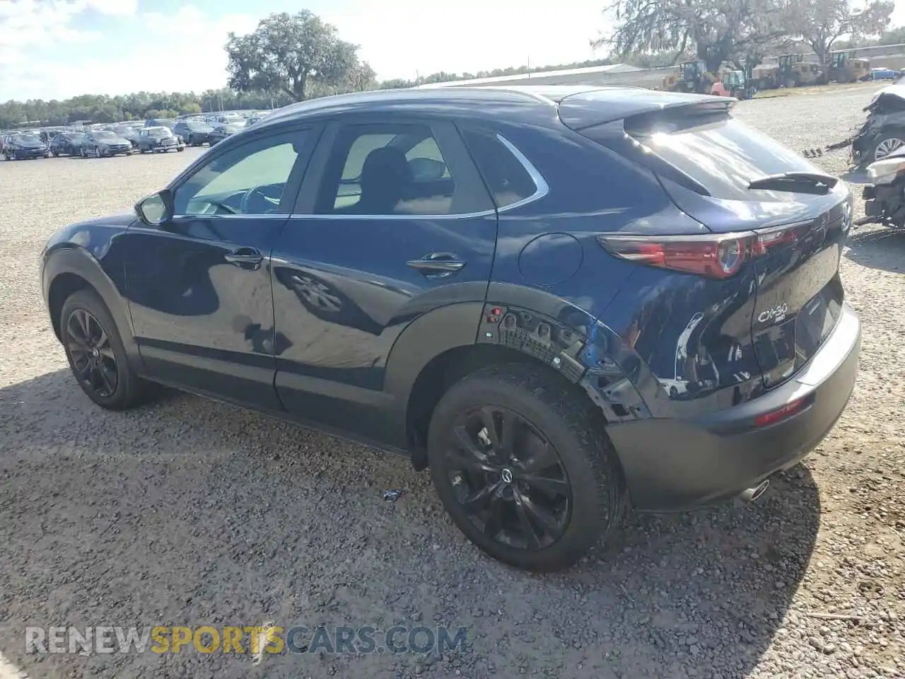 2 Photograph of a damaged car 3MVDMBBM0RM687149 MAZDA CX30 2024