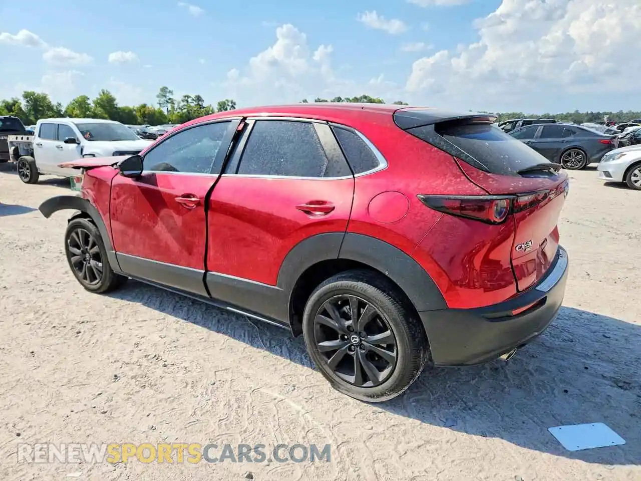 2 Photograph of a damaged car 3MVDMBBM1RM623217 MAZDA CX30 2024