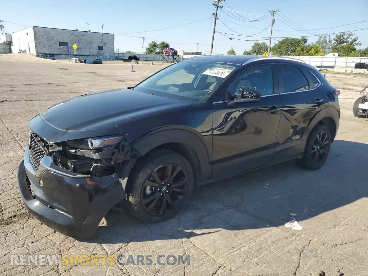 1 Photograph of a damaged car 3MVDMBBM1RM684292 MAZDA CX30 2024