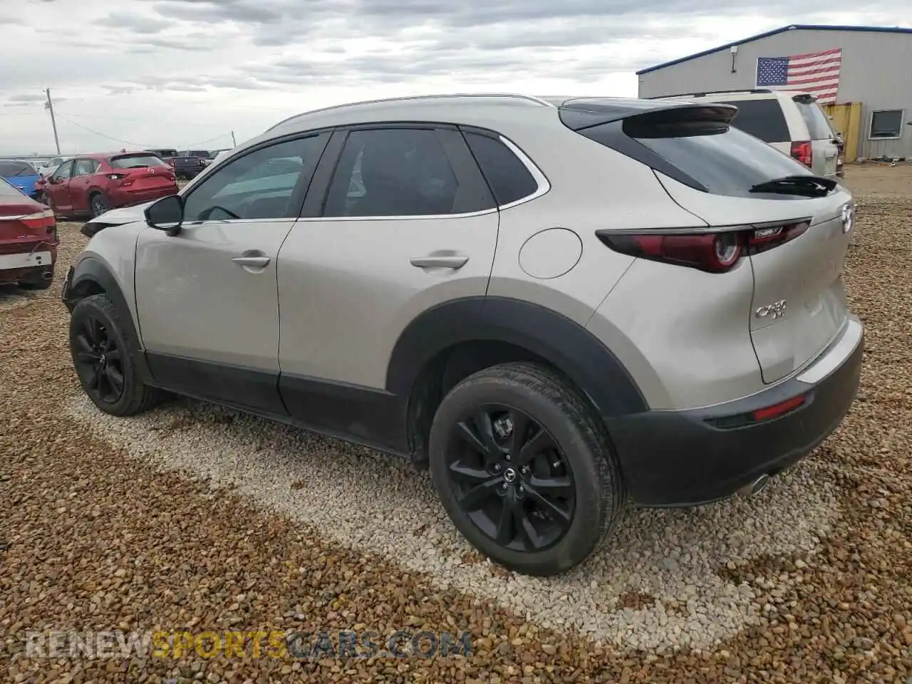 2 Photograph of a damaged car 3MVDMBBM2RM600156 MAZDA CX30 2024