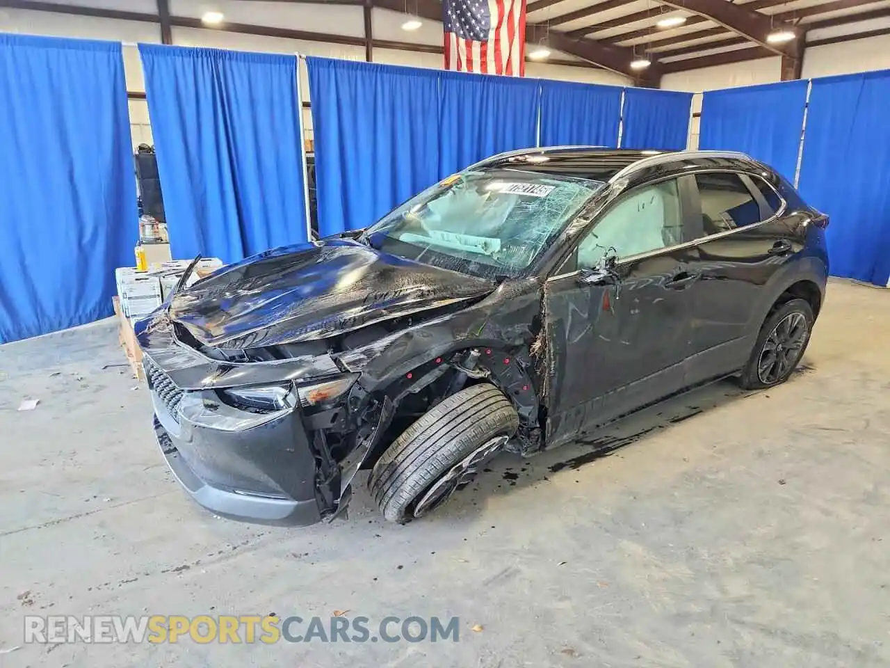 1 Photograph of a damaged car 3MVDMBBM2RM657389 MAZDA CX30 2024
