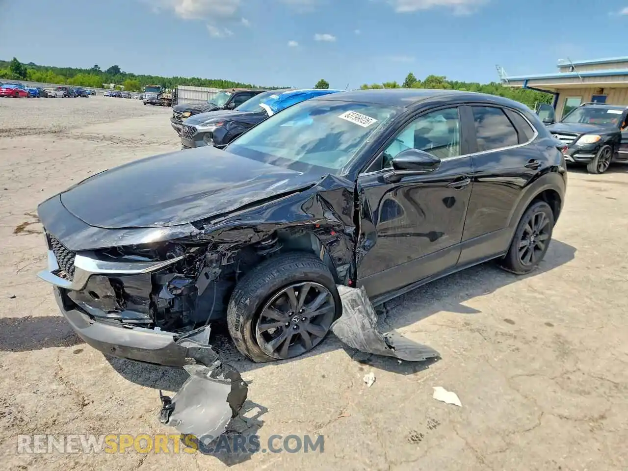 1 Photograph of a damaged car 3MVDMBBM3RM651732 MAZDA CX30 2024
