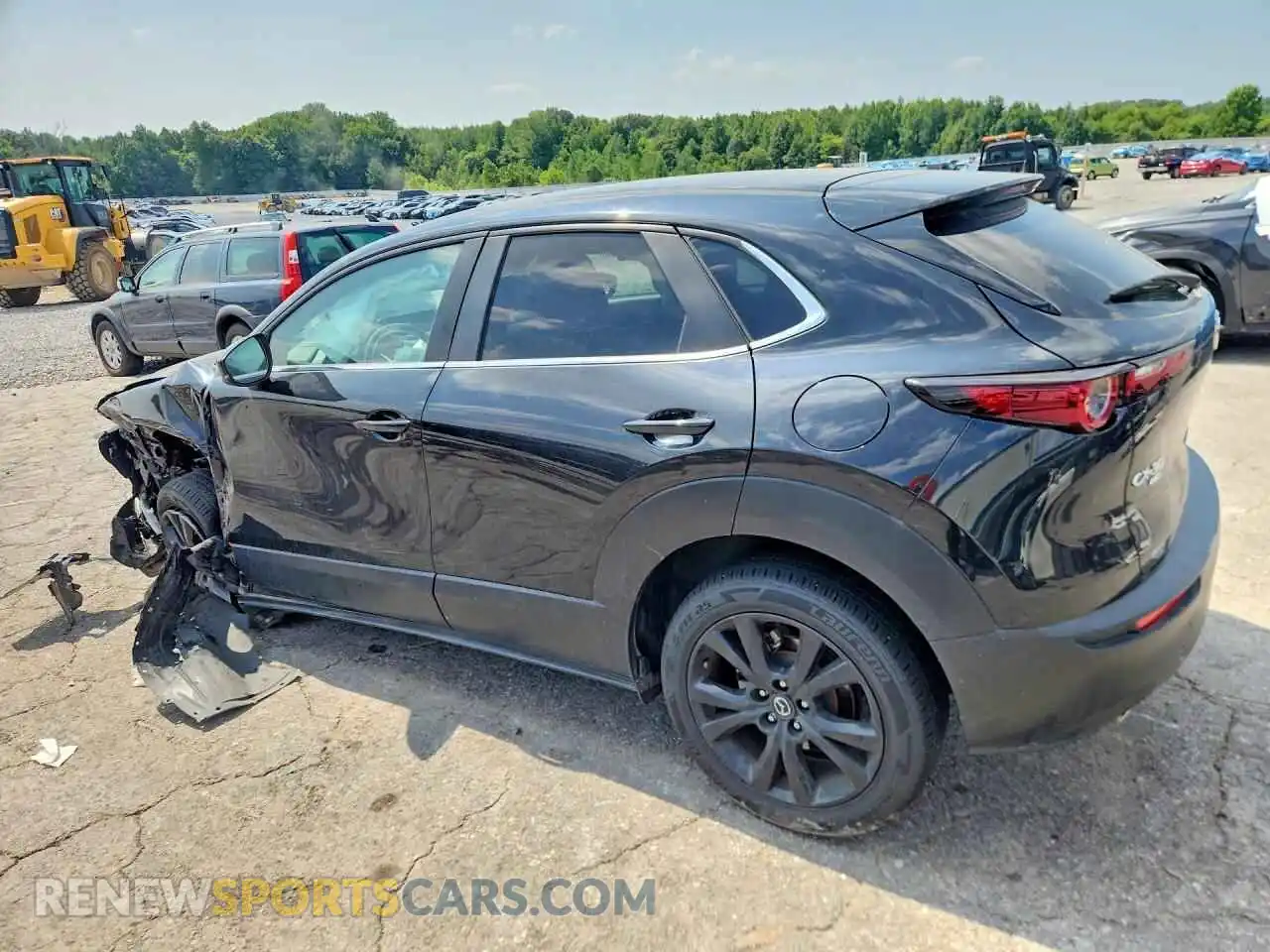2 Photograph of a damaged car 3MVDMBBM3RM651732 MAZDA CX30 2024