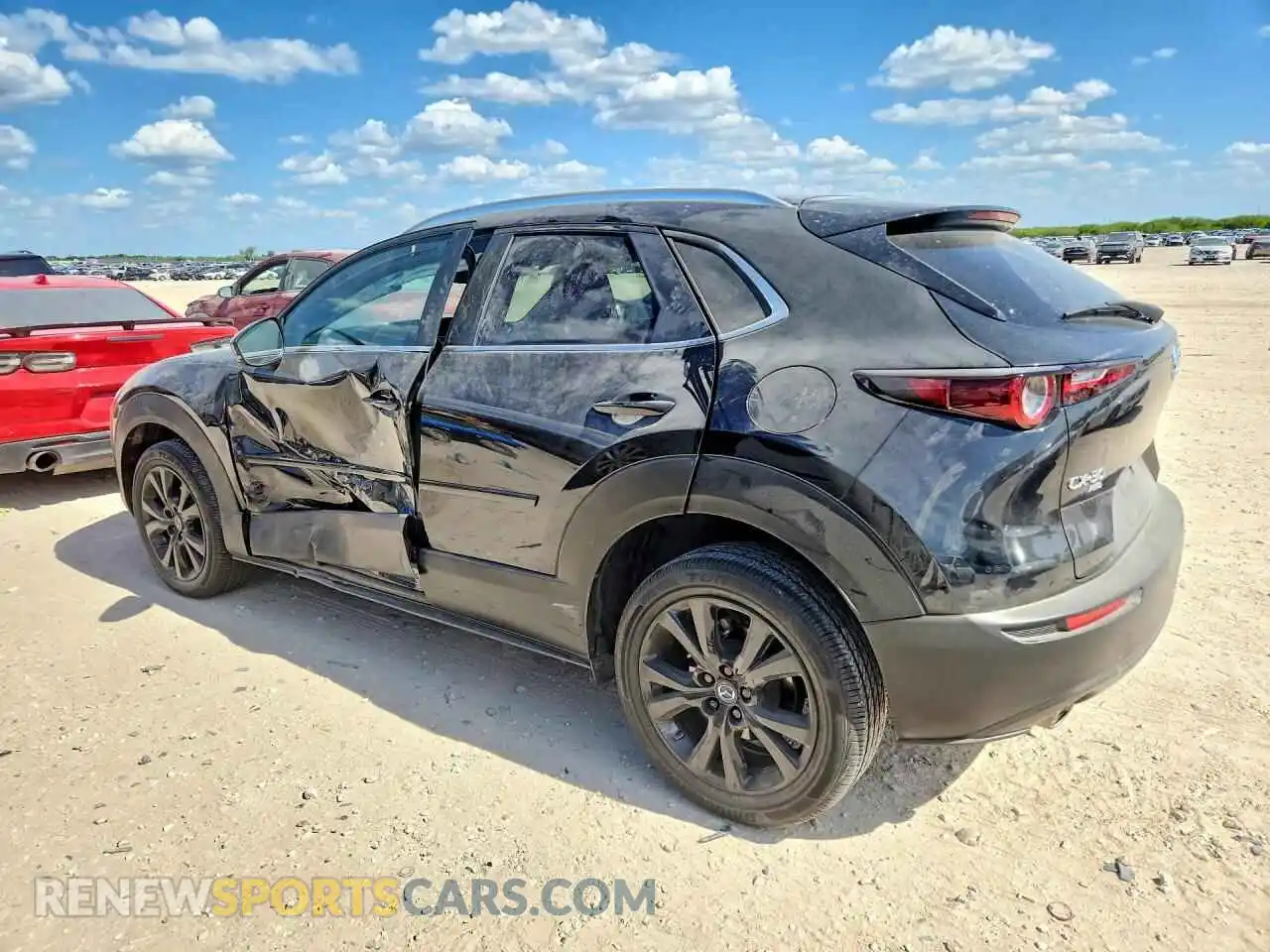 2 Photograph of a damaged car 3MVDMBBM3RM660253 MAZDA CX30 2024