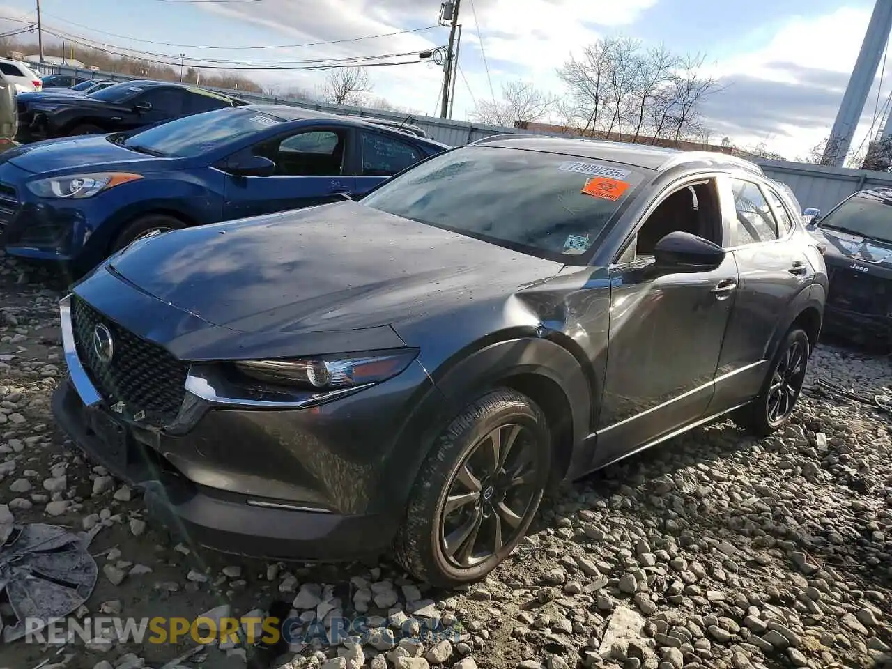 1 Photograph of a damaged car 3MVDMBBM3RM679062 MAZDA CX30 2024