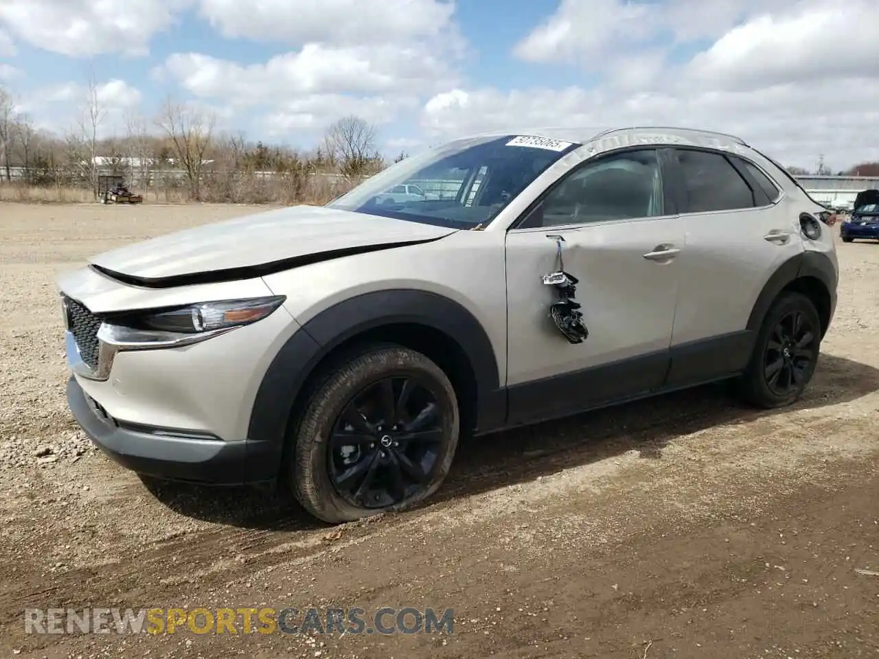 1 Photograph of a damaged car 3MVDMBBM3RM705188 MAZDA CX30 2024