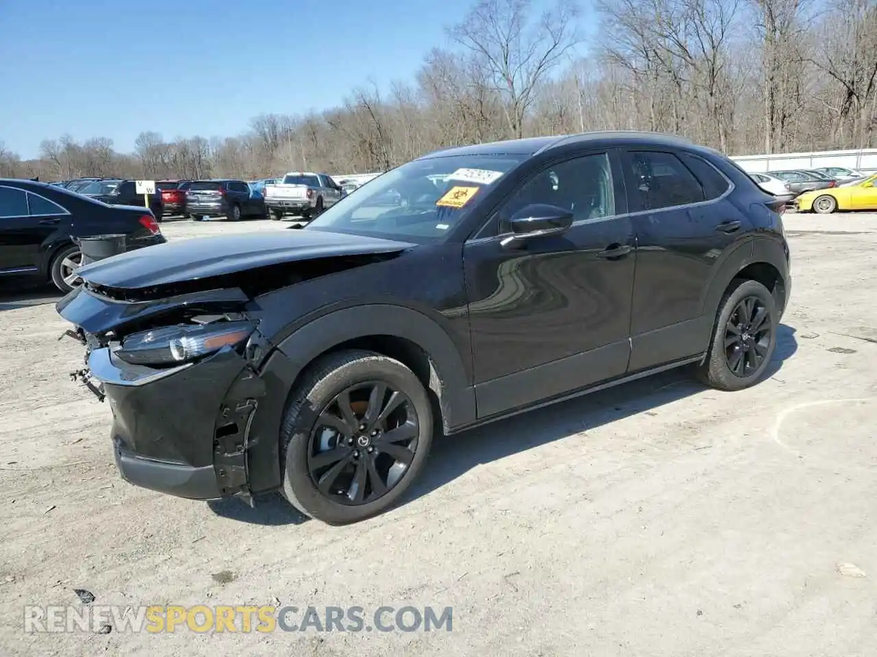 1 Photograph of a damaged car 3MVDMBBM4RM656678 MAZDA CX30 2024