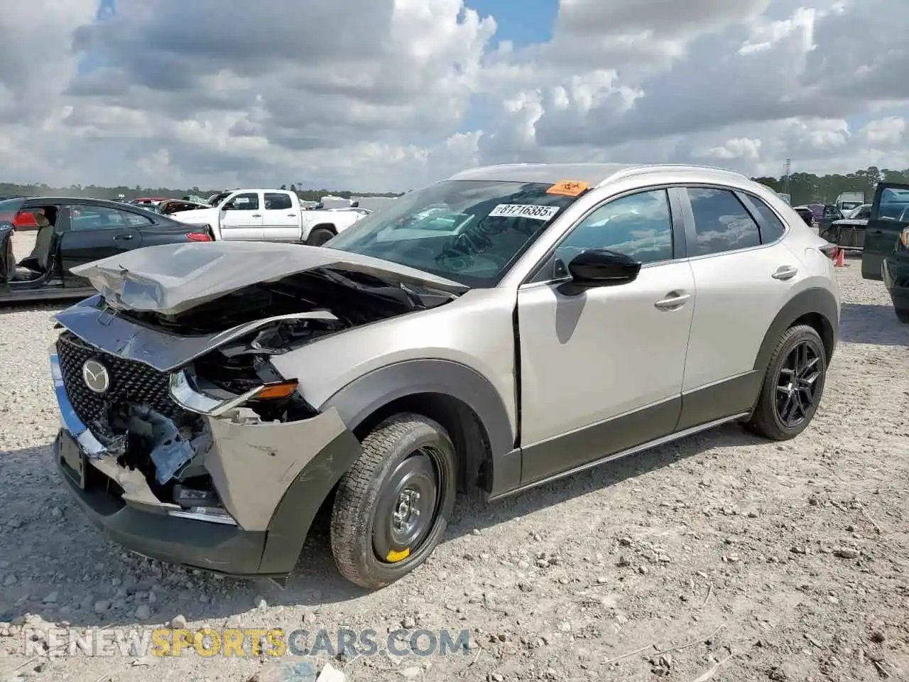 1 Photograph of a damaged car 3MVDMBBM4RM707919 MAZDA CX30 2024