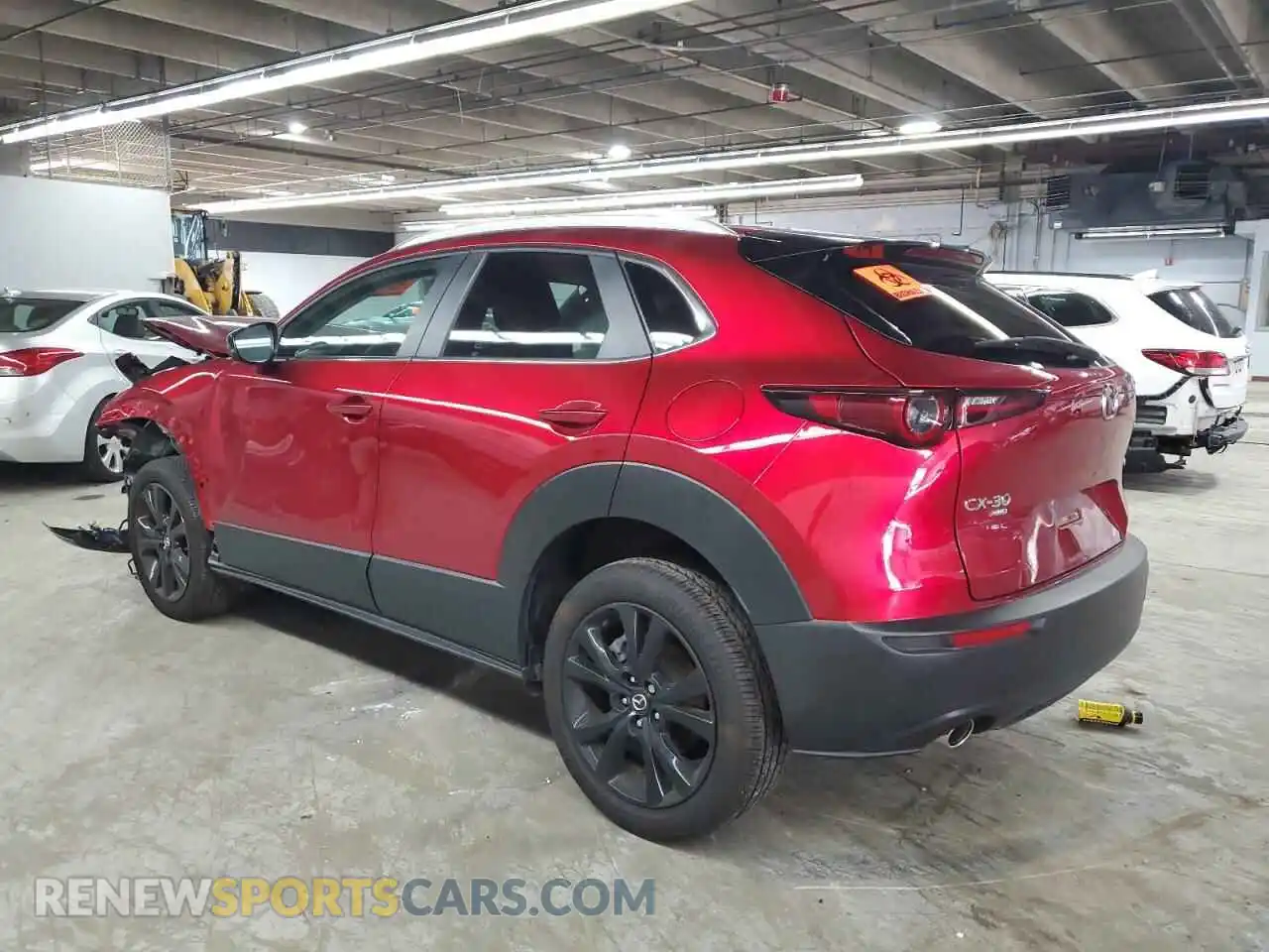 2 Photograph of a damaged car 3MVDMBBM5RM626993 MAZDA CX30 2024