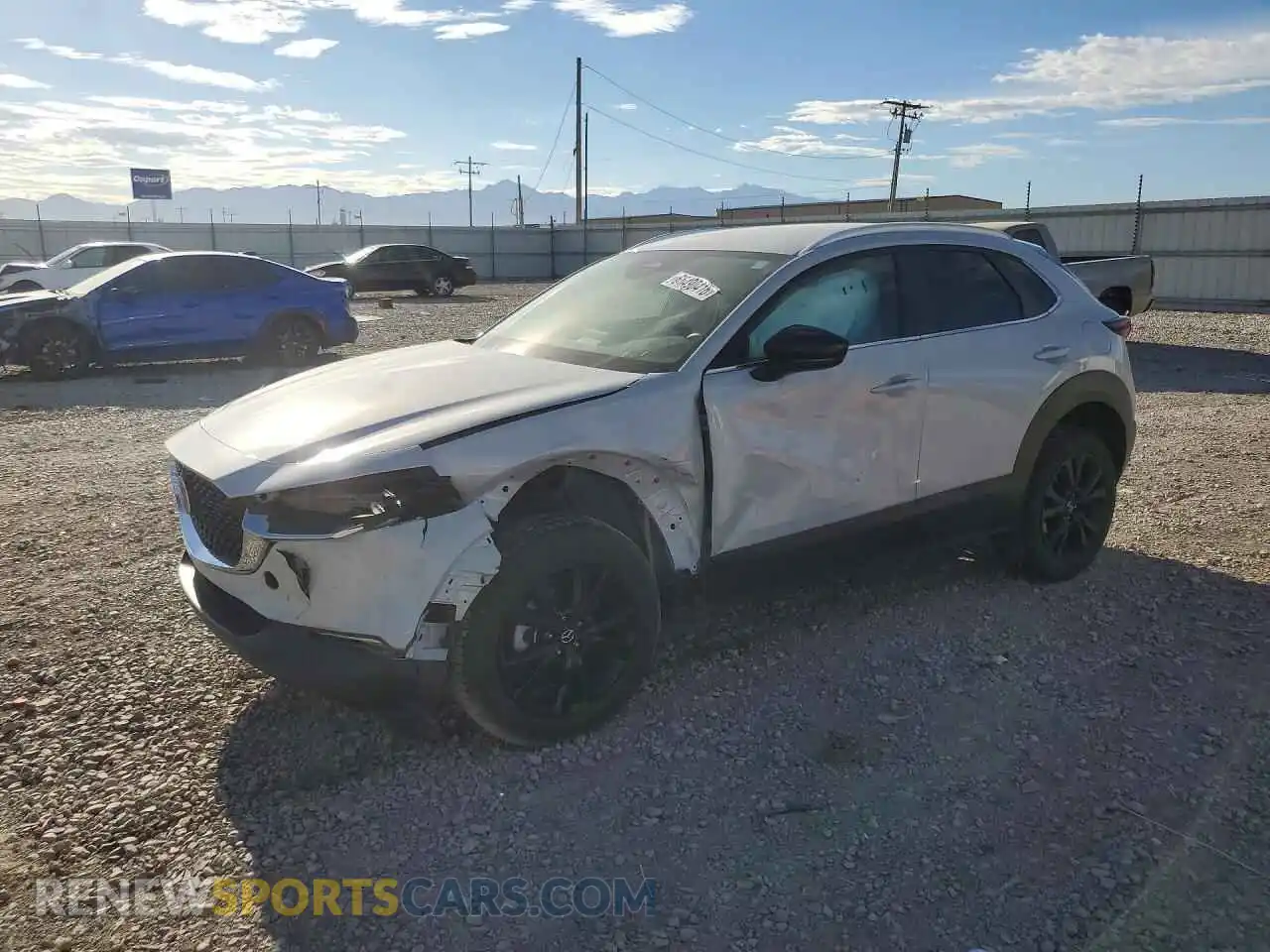 1 Photograph of a damaged car 3MVDMBBM5RM635533 MAZDA CX30 2024