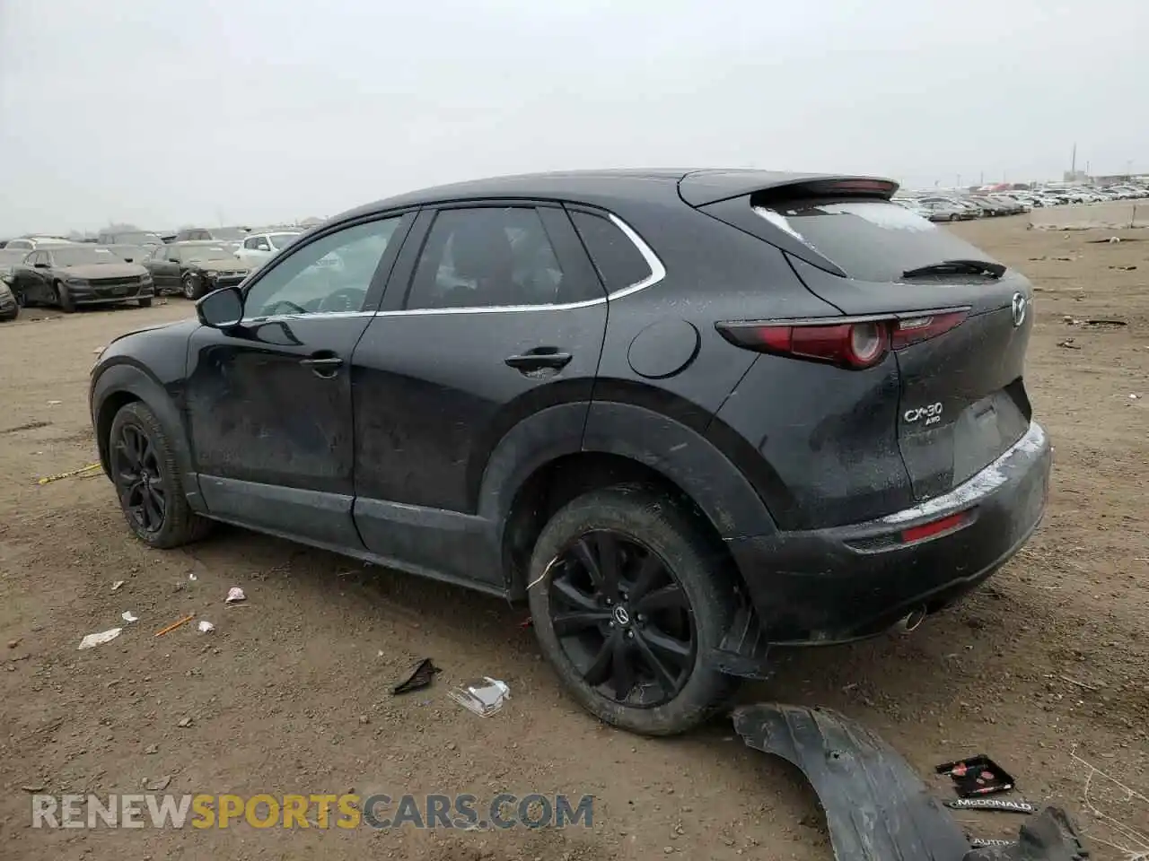 2 Photograph of a damaged car 3MVDMBBM6RM633242 MAZDA CX30 2024