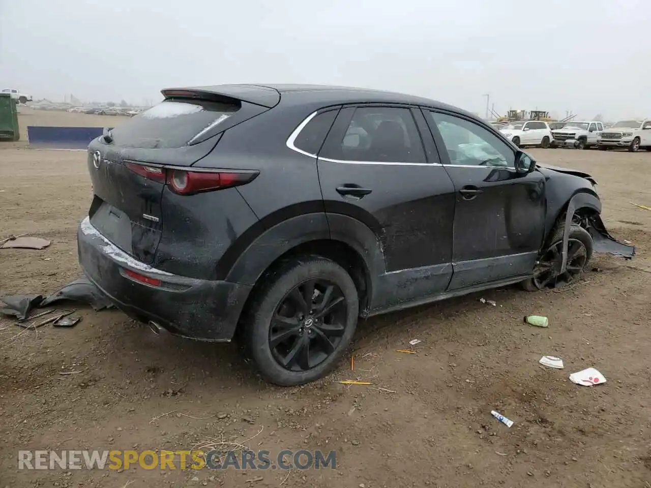 3 Photograph of a damaged car 3MVDMBBM6RM633242 MAZDA CX30 2024