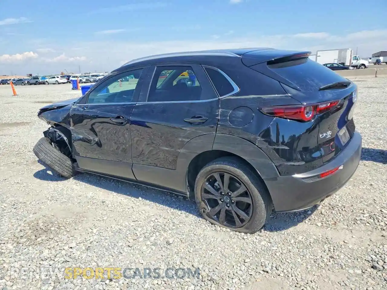 2 Photograph of a damaged car 3MVDMBBM6RM657900 MAZDA CX30 2024