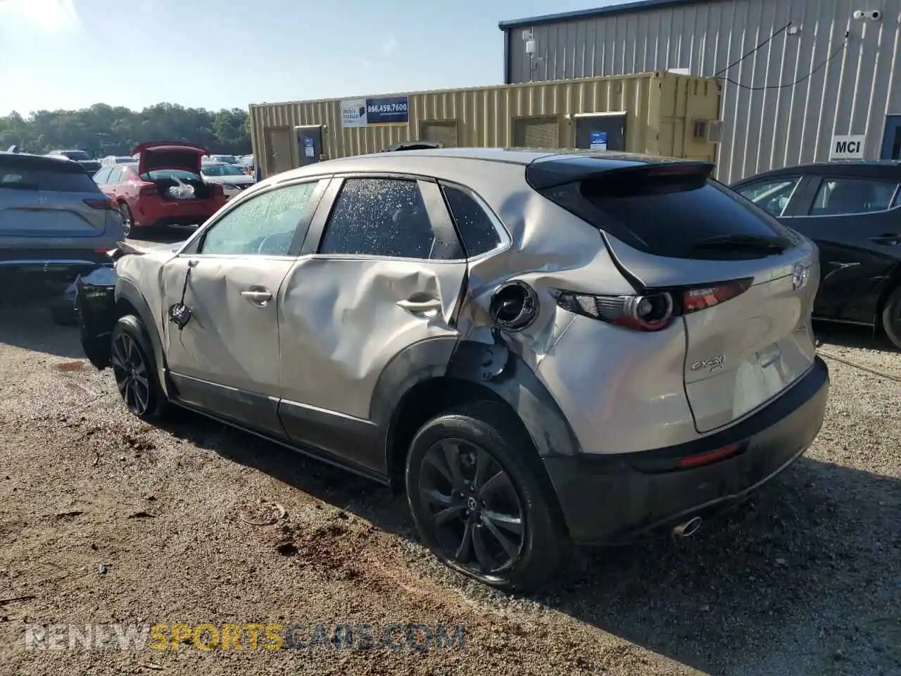 2 Photograph of a damaged car 3MVDMBBM6RM664426 MAZDA CX30 2024