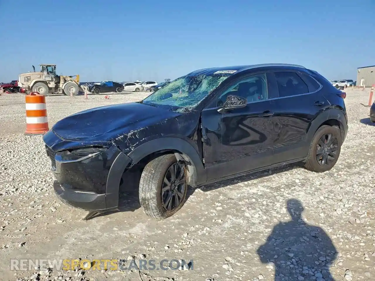 1 Photograph of a damaged car 3MVDMBBM6RM696504 MAZDA CX30 2024