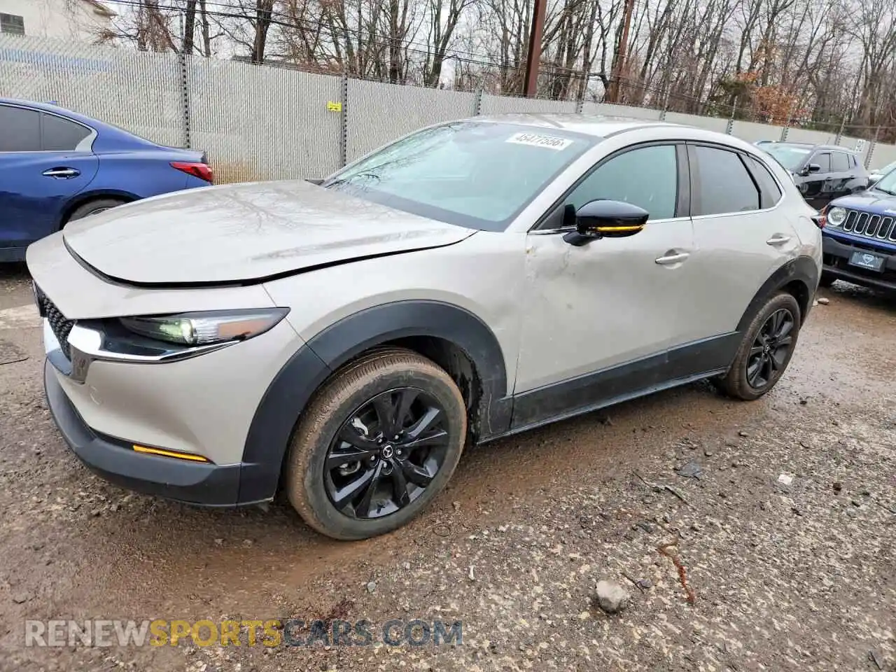 1 Photograph of a damaged car 3MVDMBBM7RM640278 MAZDA CX30 2024