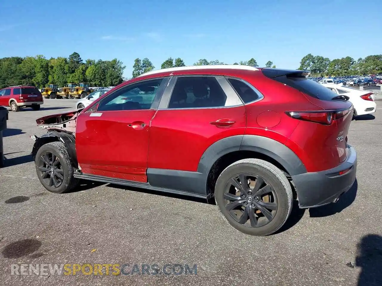 2 Photograph of a damaged car 3MVDMBBM9RM610103 MAZDA CX30 2024