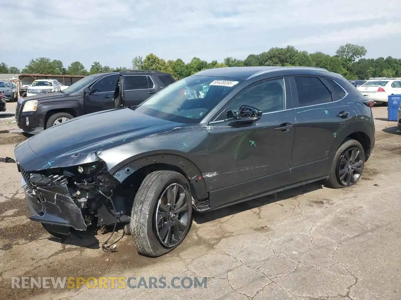 1 Photograph of a damaged car 3MVDMBBM9RM616337 MAZDA CX30 2024