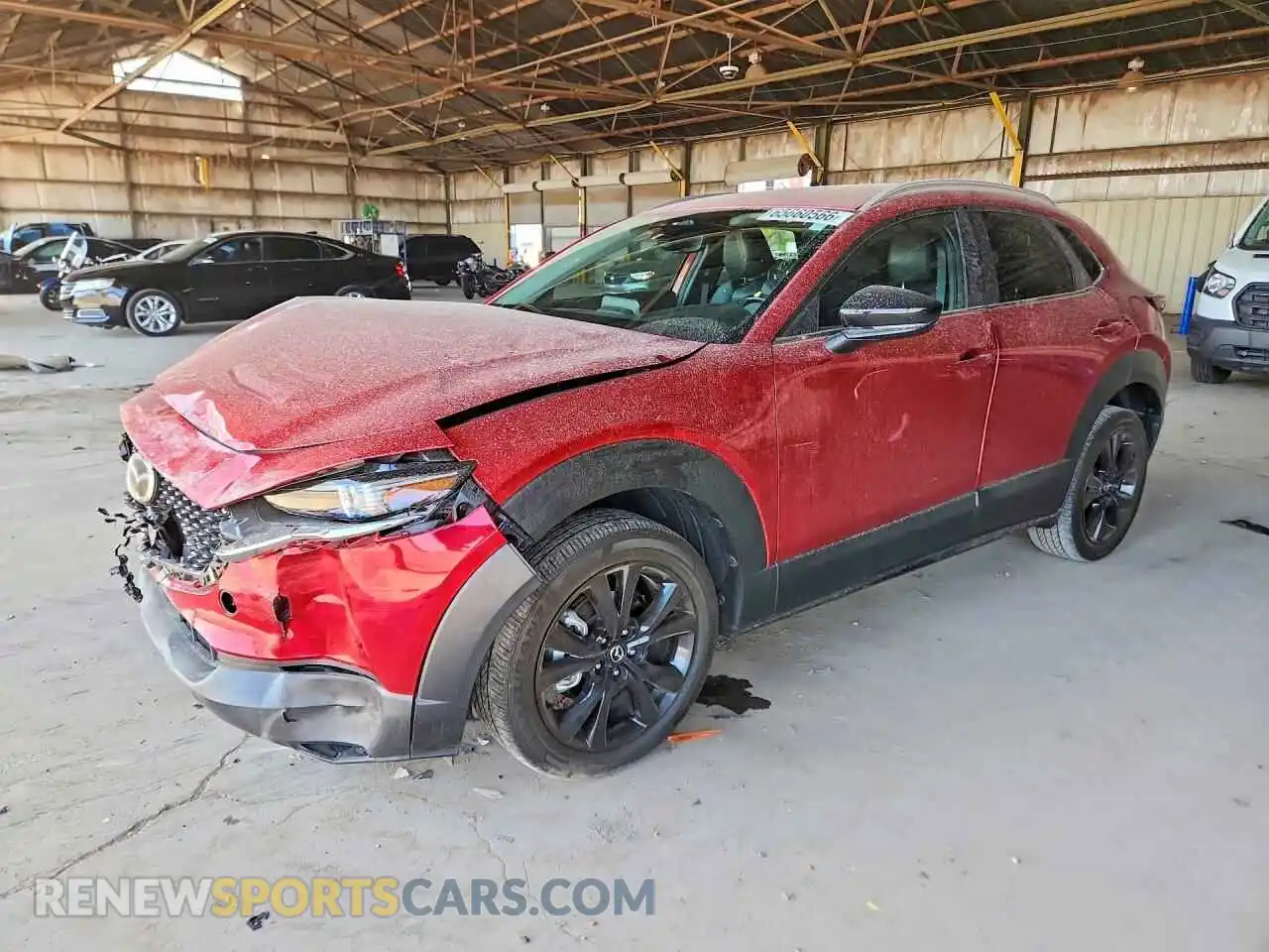 1 Photograph of a damaged car 3MVDMBBM9RM636233 MAZDA CX30 2024